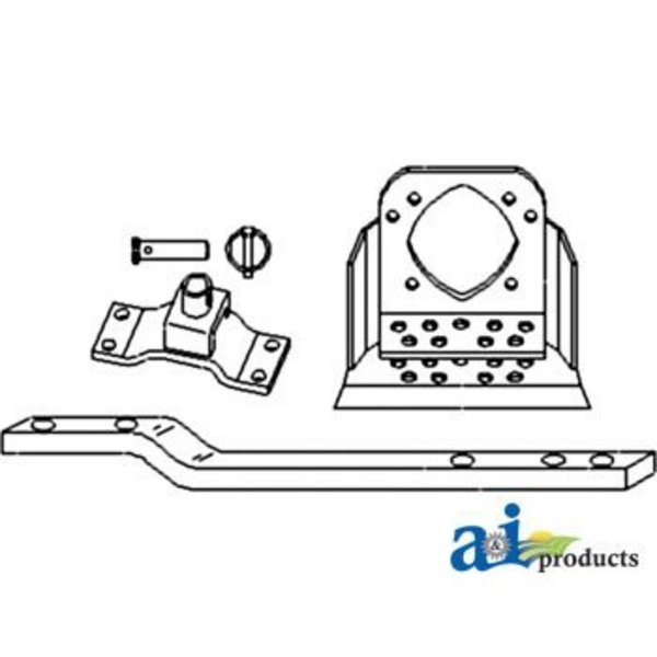 A & I Products Drawbar Kit - Swinging 24" x24" x10" A-SDK01